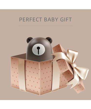 Baby Nail Clippers Set with Cute Case - Newborn Manicure Kit for New Mom Grooming Gift (Bronze+White) - Buy Online on GoSupps.com
