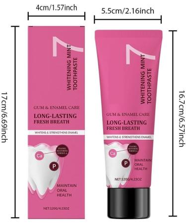 Mint Toothpaste - Removes Tooth Odors Provides Cooling & Soothing Sensation Has Mint Scent(3pcs) 1 Count (Pack of 1) - Buy Online on GoSupps.com