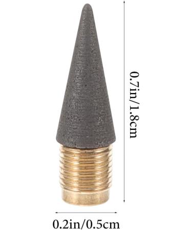 ULTECHNOVO 10pcs Forever Pencil Tips Lightweight Pencils Pencil Replaceable Tips Everlasting Pencil Tips Everlasting Pencil Refill Infinite Pencil Tips Metal Erasable Student Written - Buy Online on GoSupps.com