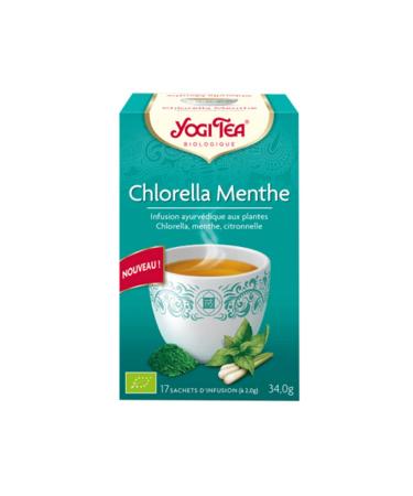 Yogi Tea Yogi Tea Chlorella Organic Mint 17 Sachets