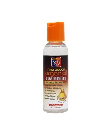 Salon Pro 30 Sec Moroccan Argan Oil Weave Wonder Wrap Clear 2 Ounce