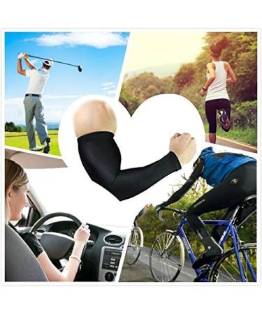 ZZKKO Flamingo Palm Tree Cooling Arm Sleeves | UV Sun Protection for Men & Women | Ideal for Running Golf & Cycling - 1 Pair - Buy Online on GoSupps.com