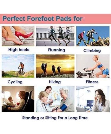 8 Pieces Gel Big Toe Caps & Bunion Cushions - Alleviate Pain Blisters & Calluses - Forefoot Pads for Men & Women - Buy Online on GoSupps.com