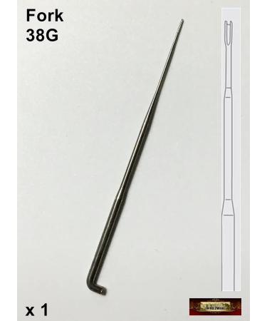 MOREZMORE M00803 Rooting Needle 38G Medium Fork Pack of 1 for Reborn Rooting - Buy Online on GoSupps.com