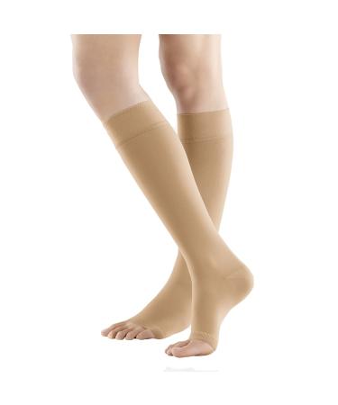 VenoTrain micro K-stockings class 1 caramel size S plus short