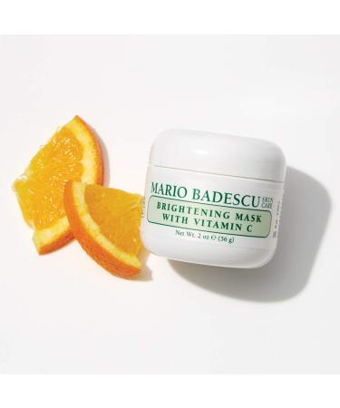 Mario Badescu Brightening Mask with Vitamin C for All Skin Types | 2 FL OZ - Buy Online on GoSupps.com