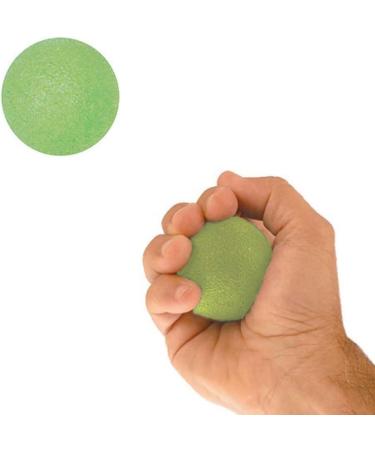 NRS Healthcare Hand and Wrist Exercise Ball - Medium Resistance - Green - Buy Online on GoSupps.com