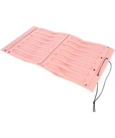 Hair Bow Holder Large Capacity Pink Frequently Used Deformation Prevention Easy Storage Easy to Fold Hair Clips Holder Felt Material for Door (2 Tier) - Buy Online on GoSupps.com