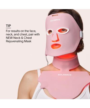 SolaWave Wrinkle Retreat Light Therapy Mask | Infrared Red Light Anti-Aging Treatment for Firm Skin | 10-Minute Face Mask - Buy Online on GoSupps.com