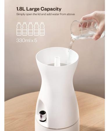 1.8L Essential Oil Diffuser with Timer & Light Settings | Aromatherapy for Home | 2 Modes | Alexa Compatible - Buy Online on GoSupps.com