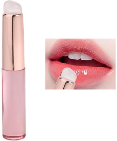 Silicone Lip Applicator Lip Balm Applicator - Silicone Lip Brush Versatile Reusable Brush with Cover Perfect for Lipstick Concealer Applicator transparent - Buy Online on GoSupps.com