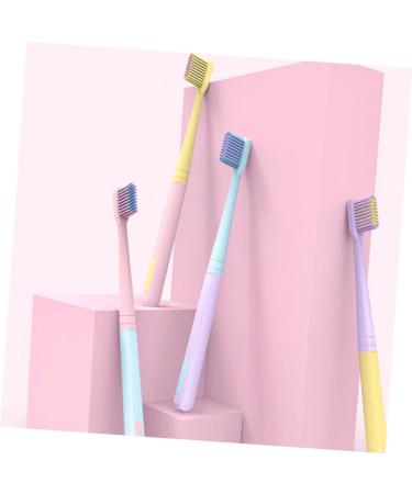 Plafope 8-Piece Portable Toothbrush Set - Ideal Travel Toothbrush for Adults & Women - Compact Little Head Design for Home & On-the-Go - Buy Online on GoSupps.com