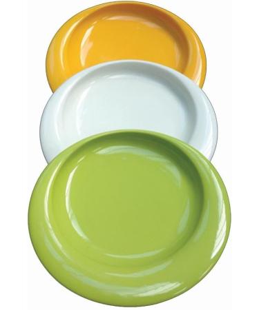 Wade Dignity Sloped Ceramic Plate - Green | Assistive Dining Aid - Buy Online on GoSupps.com