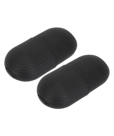 ZJchao Ice Face Roller - Silicone Facial Eye Cold Roller Massage Tool for Puffiness Pore Minimization & Smoother Skin - Dual Pack (Black) - International Shipping Available - Buy Online on GoSupps.com