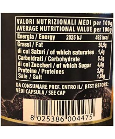  Giuliano Tartufi Black Sauce with Truffles 180g x 6 - Buy Online on GoSupps.com