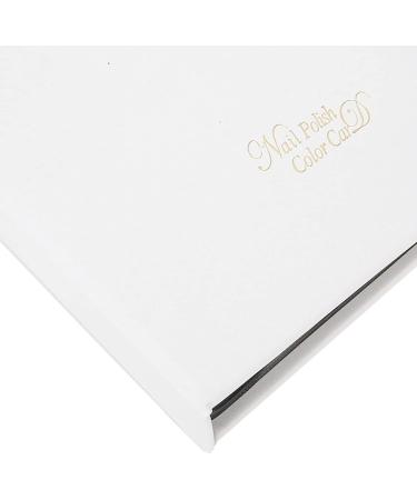 Nail Sticker Display Book Reusable Decal Collection Album Multi Functional for Family Photo for Nail Shop(white) - Buy Online on GoSupps.com