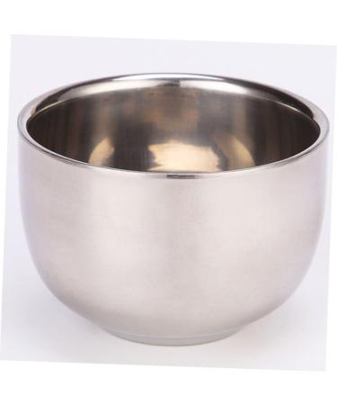 Minkissy Men's Razor Brush & Shaving Bowl Set | Stainless Steel Travel Beard Brush for Grooming | Perfect for Shaving Cream and Gentle Bristles - Buy Online on GoSupps.com