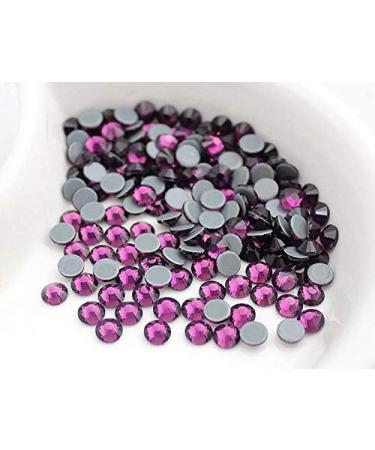 Jollin SS16 Hot Fix Crystals - 576PC Amethyst Flat Back Rhinestones for Nail Art & Crafts - Buy Online on GoSupps.com