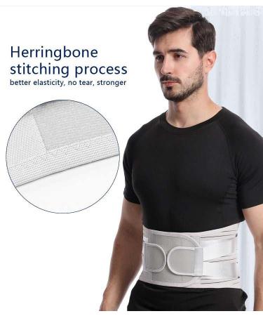 Limit-Less Lower Lumbar Support | Herniated Disc & Sciatica Pain Relief | Breathable Lumbar Brace for Men & Women - Black X-Large - Buy Online on GoSupps.com