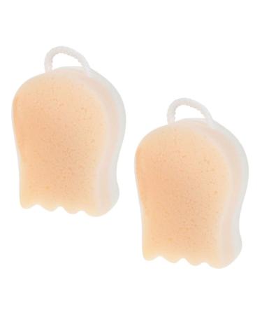 2pcs Bath Ball Body Brush Glove Kids Shower Loofahs Animal Loofah Sponge Cleaning Tools Bath Sponge for Kids Exfoliating Travel Polyester Fish Larvae Household Baby