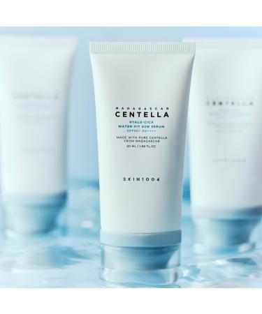 SKIN1004 Water-Fit Madagascar Centella Hyalu-cica Sun Serum - Korean Blocker with Centella and Hyaluronic Acid - Buy Online on GoSupps.com