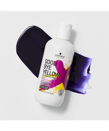 GOODBYE YELLOW Neutralizing Wash Shampoo - Color Balancing Vegan Hair Care 10.1oz - Buy Online on GoSupps.com