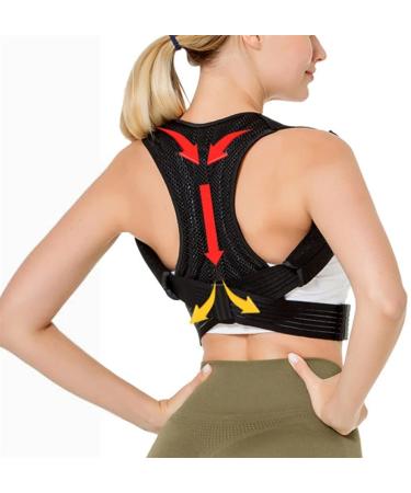 Invisible Back Posture Corrector Back Brace Extended Support Belt Adjustable Back Spine Lumbar Posture Correction Tools