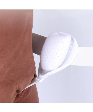Oaygat Hernia Belt - Adjustable Inguinal Hernia Support for Men | Left/Right Side | Removable Compression Pad | White - Buy Online on GoSupps.com