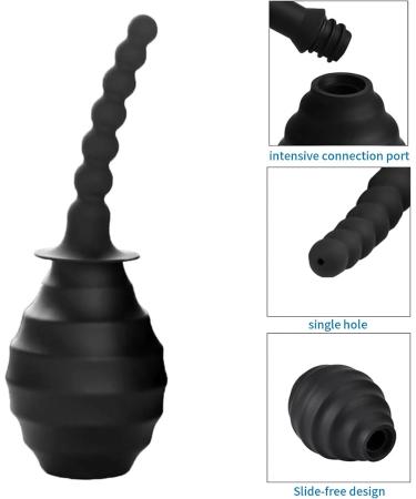 Buy Enema Bulb Douche Kit - Comfortable Silicone for Men & Women | Colon Cleansing Solution - Fast International Shipping - Buy Online on GoSupps.com