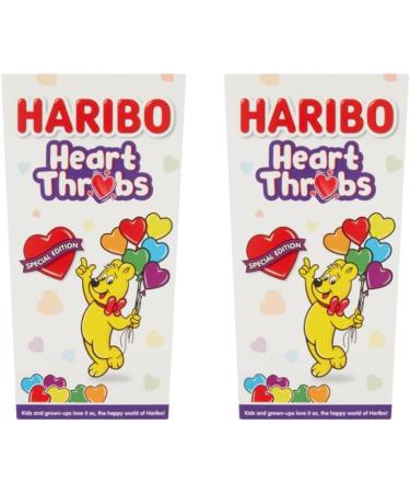 Amamitrade Thank You Sticker Made For Haribo Heart Throbs (2 Pack) - Valentine's Day Share Bag - Sweet Treats - Great For Couples - Gummy Love Hearts - Buy Online on GoSupps.com