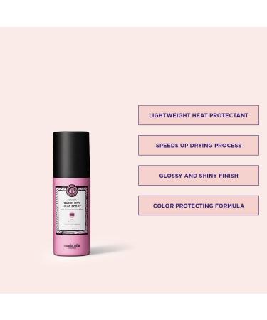 Maria Nila Heat Spray 5.1 Fl Oz Protects Hair when Using Heating Tools 100% Vegan & Sulfate/Paraben free Quick Dry Heat Spray - Buy Online on GoSupps.com