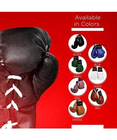 Pro Impact Mini Boxing Gloves - Christmas Ornament & Souvenir - 1 Pair Orange - Buy Online on GoSupps.com