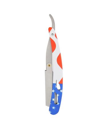 Manual Razor for Men - Lightweight Stainless Steel Straight Edge with Rust Protection for Eyebrows Beard & Salon Use - Buy Online on GoSupps.com