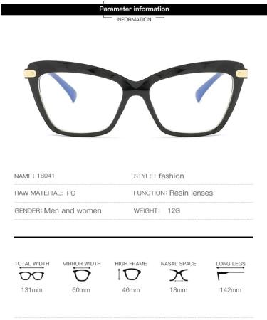 Shop Big Frame Computer Readers - Anti Blue Light Glasses for Eye Fatigue Relief | 0.00 C3 - Buy Online on GoSupps.com