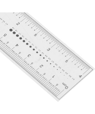20PCS Eyebrow Stencil Measurement Ruler Bendable and Flexible Eyebrow Microshaping Ruler Eyebrow Design Ruler for Home and Travel - Buy Online on GoSupps.com