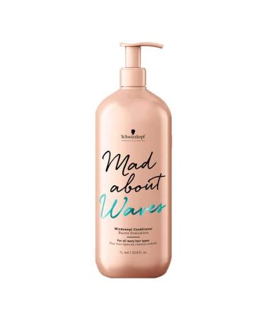 Schwarzkopf Professional Mad About Waves Windswept Conditioner 1000 ml - Buy Online on GoSupps.com