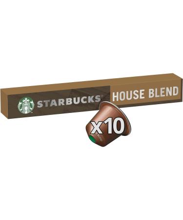 STARBUCKS House Blend Nespresso Capsules - 80 Medium Roast Coffee Pods - Buy Online on GoSupps.com