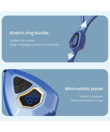 Neck Acupuncture Points Lymphatic Massage Trailer | Easy Support Gift for Women & Men - Champagne Gold - Buy Online on GoSupps.com