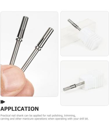 Beavorty nail shank for women metal nail drill shank drill shank replacement for acrylic drill shank for nails nail art drill shank Tungsten steel manicure Accessories women's - Buy Online on GoSupps.com