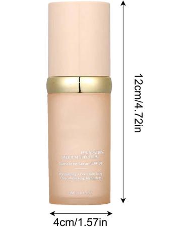 Full Coverage Concealer | Waterproof Liquid Foundation | Makeup Moisturizing Foundation | Full Coverage SPF Liquid Foundation with Foundation SPF50+ for Daily Use  - Buy Online on GoSupps.com