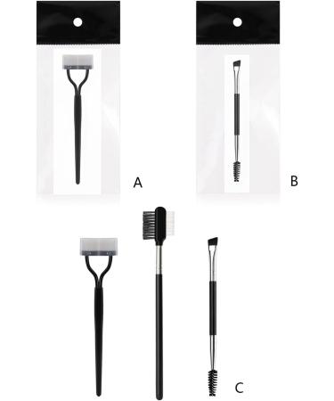MCAORI Eyelash Comb Separator Eyelash Brush Double-Head Eyelash Brow Brush Lash Comb Mascara-Spoolie Separator Makeup Tools - Buy Online on GoSupps.com