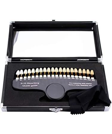 oiakus Teeth Whitening Course Followed by Dentists Professional 3D Porcelain Teeth Whitening Shade Chart R-20 for Teeth Whitening Course Followed by Dentists. - Buy Online on GoSupps.com