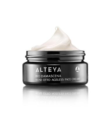 Alteya Organics Face Cream - Certified Organic Rose Otto Moisturizer (1.7 Fl Oz) | Award-Winning Skin Care with Bulgarian Rose Oil - Buy Online on GoSupps.com