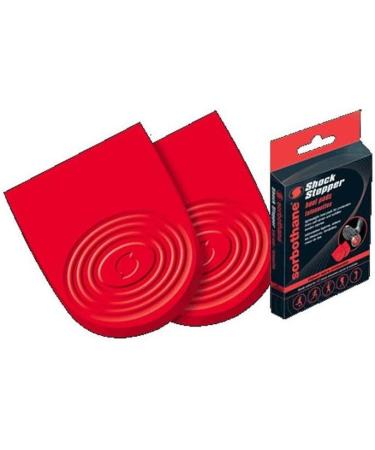 Sorbothane Shock Stopper Heel Pad - Red - Size 8-13 | Reduce Impact & Discomfort - Buy Online on GoSupps.com