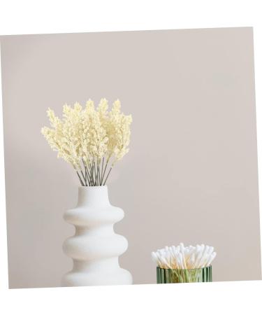 Amosfun 24pcs Wheat Ear Flower Silk Flower Office Decore Window Trim Decor for Living Room Fake Wheat Ear Wheat Decoration Natural Decorate Artificial Flower Straw Flower Arrangement Beige 30X1.5CM - Buy Online on GoSupps.com