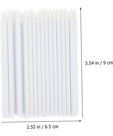 Gogogmee 100pcs white cosmetic eye wands Eyeliner Liquid eyeliner makeup 9x6.5cm White - Buy Online on GoSupps.com