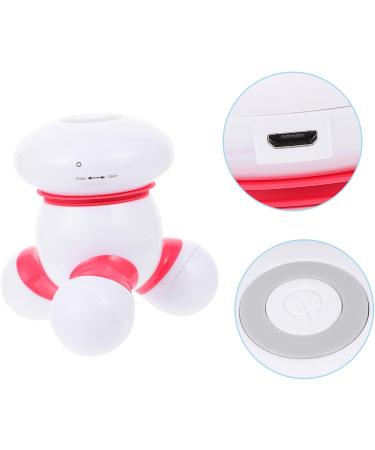 Fomiyes Electrical Muscle Roller Massager - 1stk K Rper Massage Tool Red Physiotherapy Gift 9.5x9.5cm - Buy Online on GoSupps.com