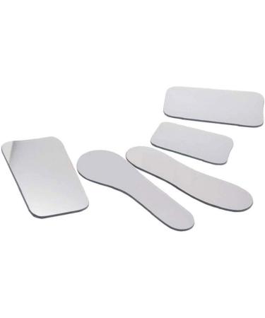 Canjerusof Dental Intraoral Mirror Set - 5pcs Mouth Photography Speculum & Inspection Mirror for Ultimate Dental Care - Buy Online on GoSupps.com