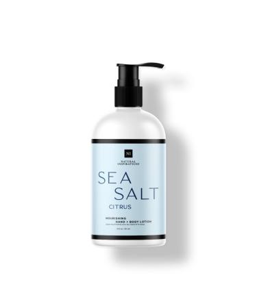 Natural Inspirations Sea Salt Citrus Nourishing Hand + Body Lotion 12oz