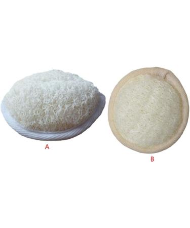 dijiusidy Brush Loofah Sponge Face White Cleanser Manual Facial Cleansing Scrubber Removing Soft Compact Lightweight Beauty - Buy Online on GoSupps.com